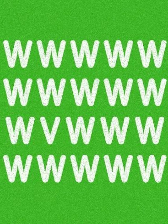 'W' के बीच छिपा है 'V', 10 सेकंड में ढूंढने का चैलेंज