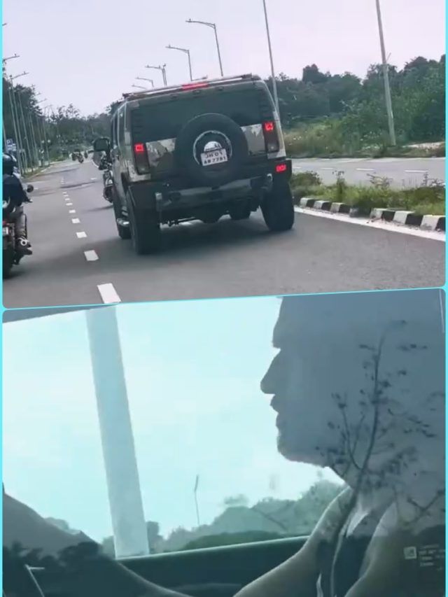 मिलिट्री कैमोफ्लेज... शानदार ग्रॉफिक्स! देखें MS Dhoni की आर्मी स्टाइल Hummer