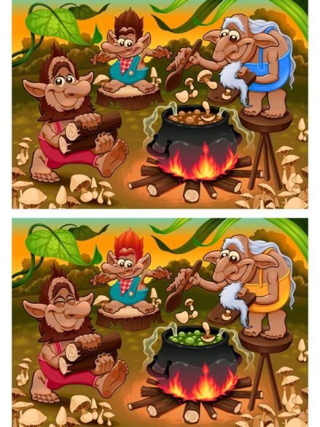 पेंटर ने तस्वीर में कर दी हैं 5 गलतियां, 10 सेकंड में ढूंढने का चैलेंज