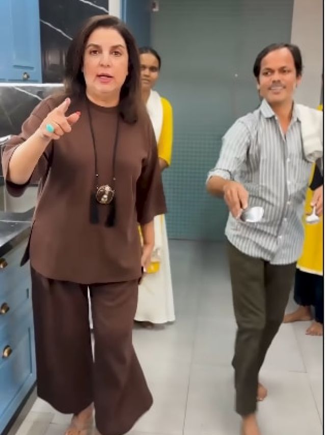 फराह के कुक दिलीप ने किया ऐसा डांस, शाहरुख बोले- तुम्हें माफी मांगनी चाह‍िए...