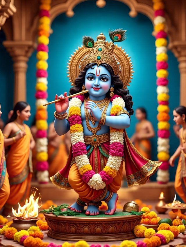 जन्माष्टमी पर कुल 43 मिनट का पूजन मुहूर्त, जानें व्रत पारण का सही समय