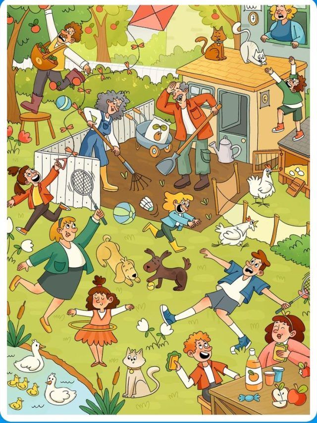 तस्वीर में छिपी टॉफी खोज पाएंगे आप, 10 सेकंड का चैलेंज