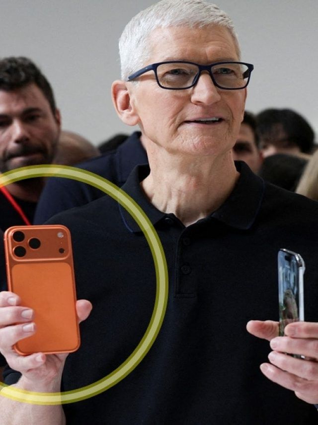 Apple CEO ने दिखाया iPhone 17 Pro का नया कलर, 'भगवा एडिशन' नाम से वायरल