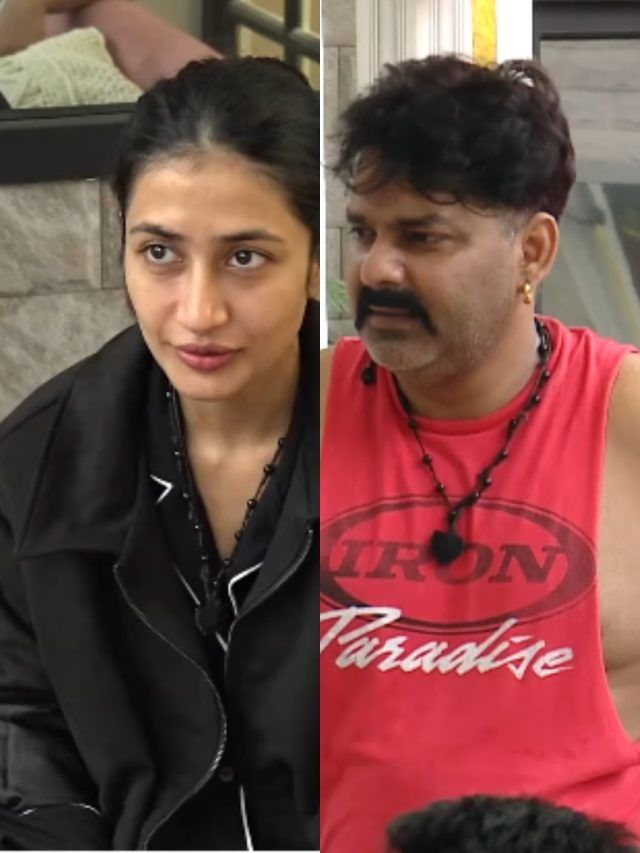 शादीशुदा पवन सिंह को धनश्री से हुआ प्यार? कैमरे देख हिचकिचाए, नहीं किया इजहार