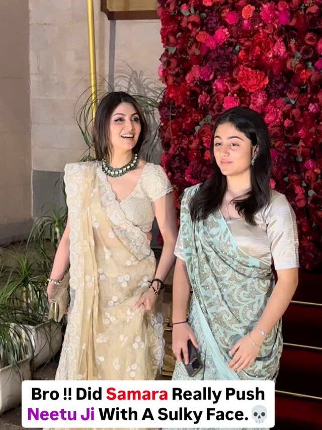 समारा ने गुस्से में मारा था नानी नीतू कपूर को धक्का? फराह को बताया सच