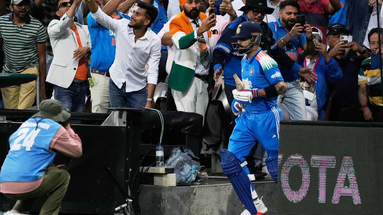 Most runs in ODIs: Virat Kohli in top two