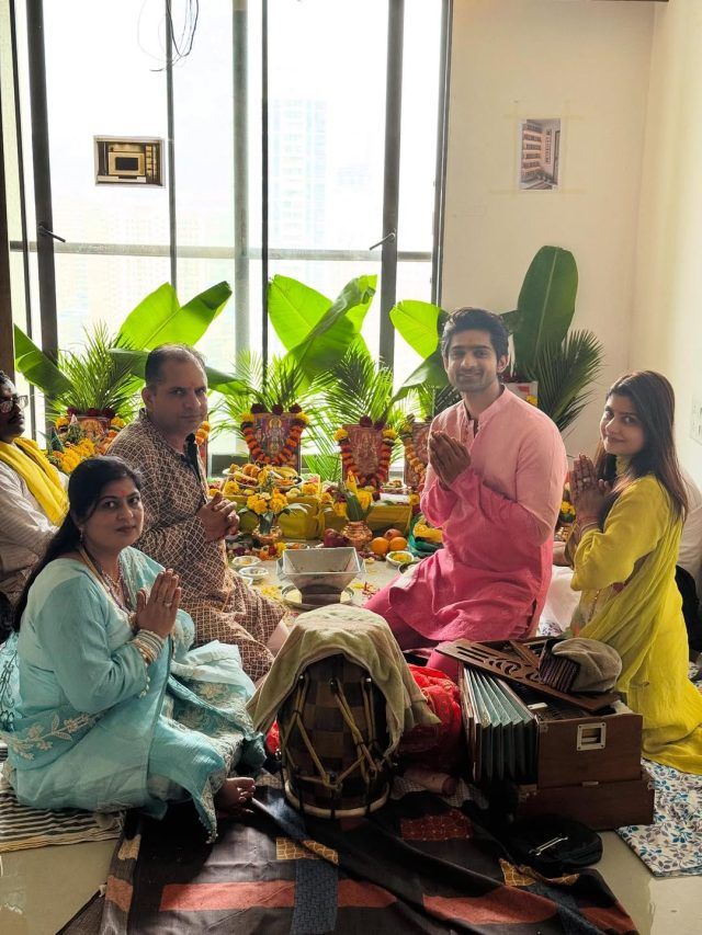 मशहूर एक्टर ने 'नए आंगन' में रखा पहला कदम, किया गृहप्रवेश, PHOTOS वायरल