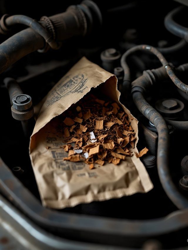 गाड़ी के इंजन में तंबाकू का पैकेट क्यों रख रहे हैं लोग? आखिर क्या है इसका लॉजिक