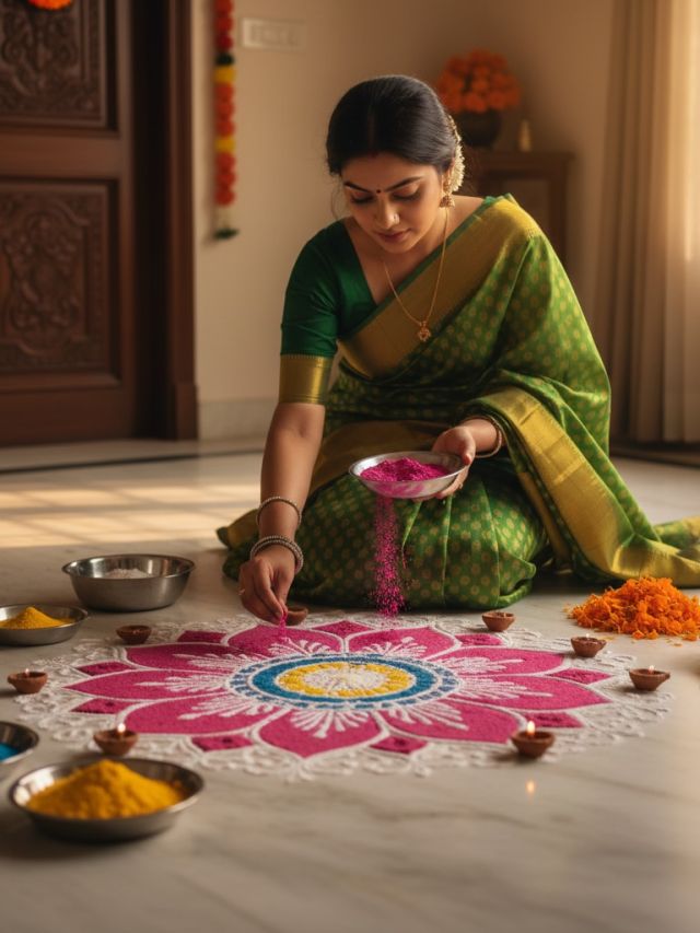 मिनटों में दिवाली पर बनाएं ये आसान रंगोली डिजाइन, पड़ोसी भी देखकर कहेंगे 'वाह'