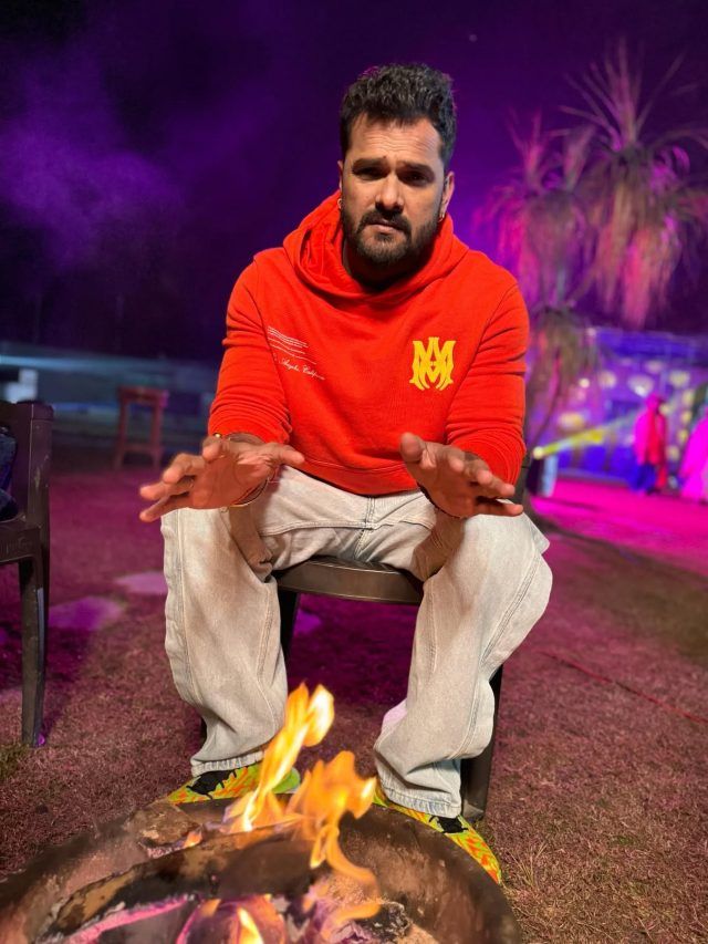 बिहार चुनाव में खेसारी को जीत का यकीन, हार बताने वालों को दिया जवाब