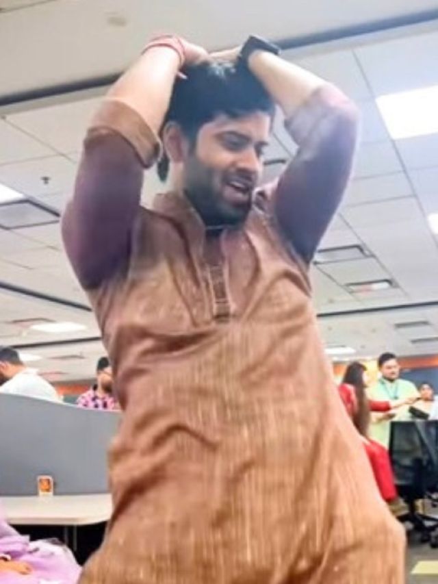 ये तो सोनपापड़ी लेकर ही मानेगा...ऑफिस में किया ऐसा गजब डांस, वायरल हो रहा वीडियो