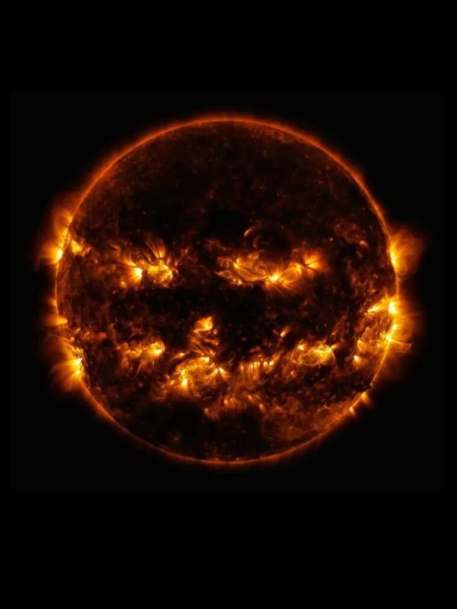 Solar Storms And A Haunted Sun: What NASA’s Halloween Image Really Means
