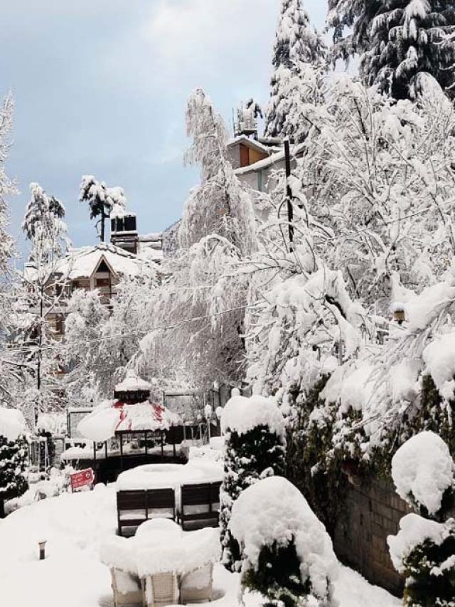 बर्फ से गुलजार पहाड़, कश्मीर और केदारनाथ में सीजन की पहली बर्फबारी, देखें वीडियो