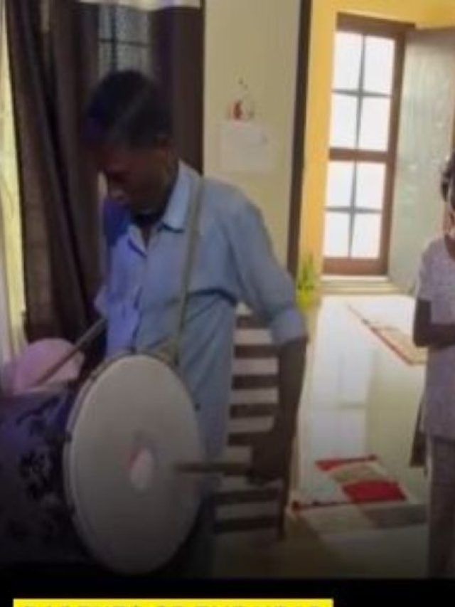 देर तक सोती बेटियों को जगाने के लिए महिला ने बुलाया बैंड, वीडियो वायरल