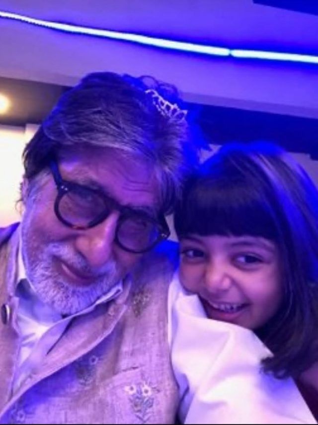 दादू अमिताभ संग चहकती दिखीं आराध्या, ऐश्वर्या ने ससुर के लिए शेयर की पोस्ट, फैंस फिदा
