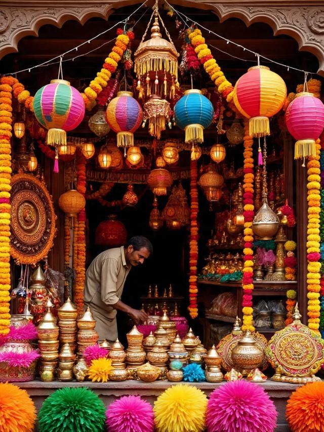 सदर बाजार में कितने में मिलती है दिवाली डेकोरेशन वाली लाइट