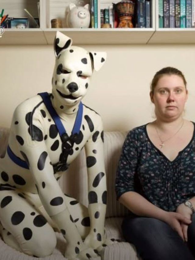 ब्रिटेन में शख्स ने मरे कुत्ते की याद में खुद को बनाया Dog ! पोस्ट वायरल