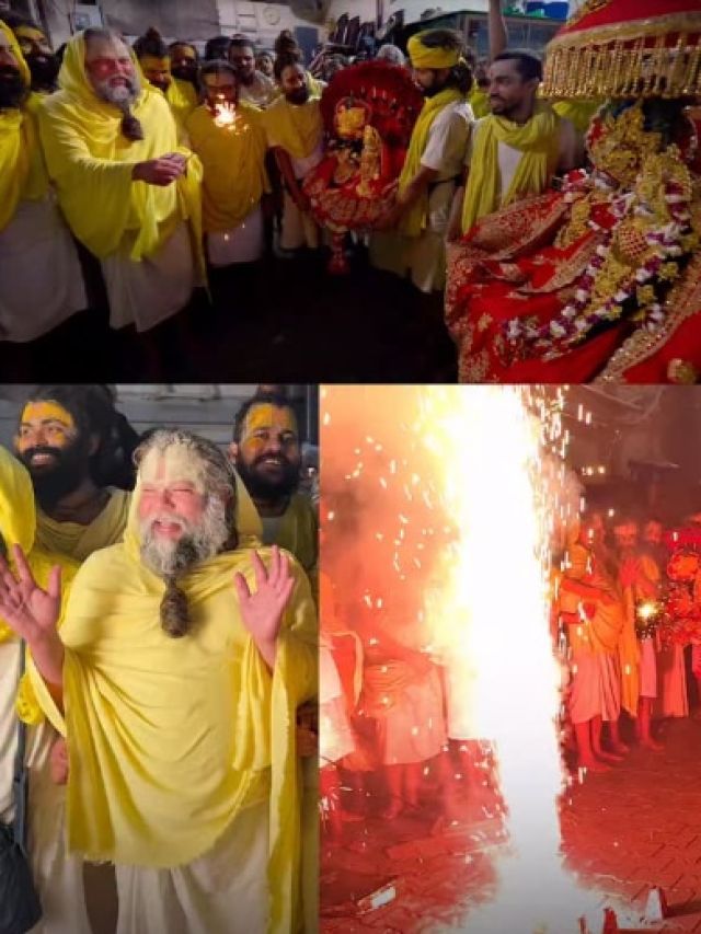 प्रेमानंद महाराज ने मनाई अद्भुत दिवाली, जलाईं फुलझड़ी! देखें ये Viral Video