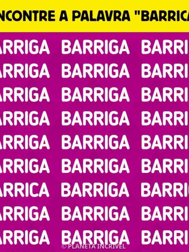 Barriga के बीच छिपे Barrica को खोज पाएंगे आप, 10 सेकंड का चैलेंज