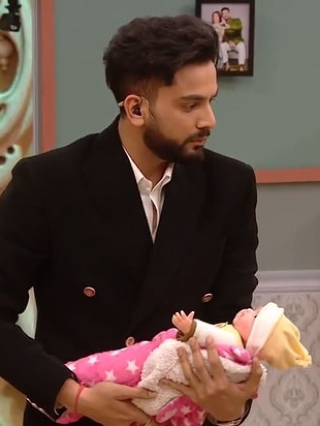 एल्विश यादव की गोद में बच्चा, TV पर हुआ नामकरण, चौकीं रुबीना