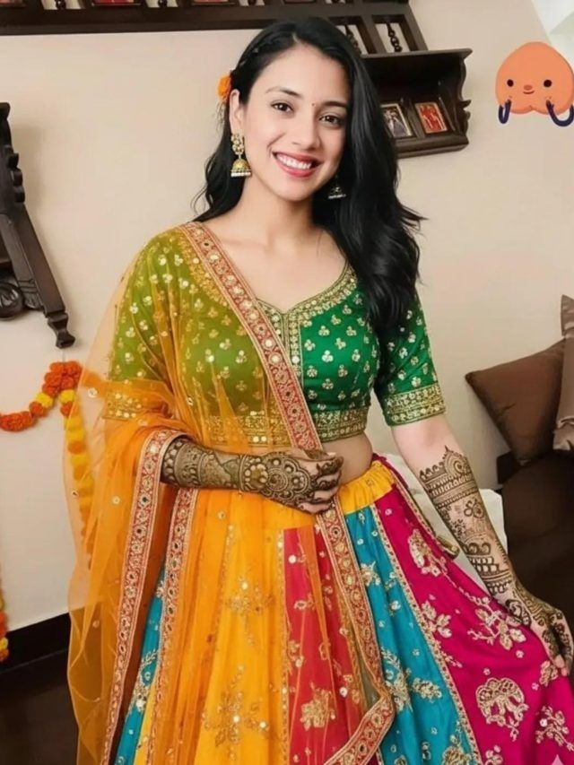 स्मृति-पलाश की शादी का जश्न शुरू, क्रिकेटर के हाथों में लगी मेहंदी, खुशी से झूमीं