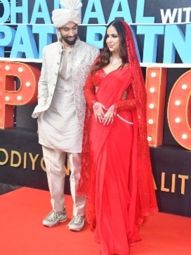 शादी के 1 महीने बाद लाल जोड़े में फिर दुल्हन बनीं 'आनंदी', पति संग इतराईं, दिखाया टशन