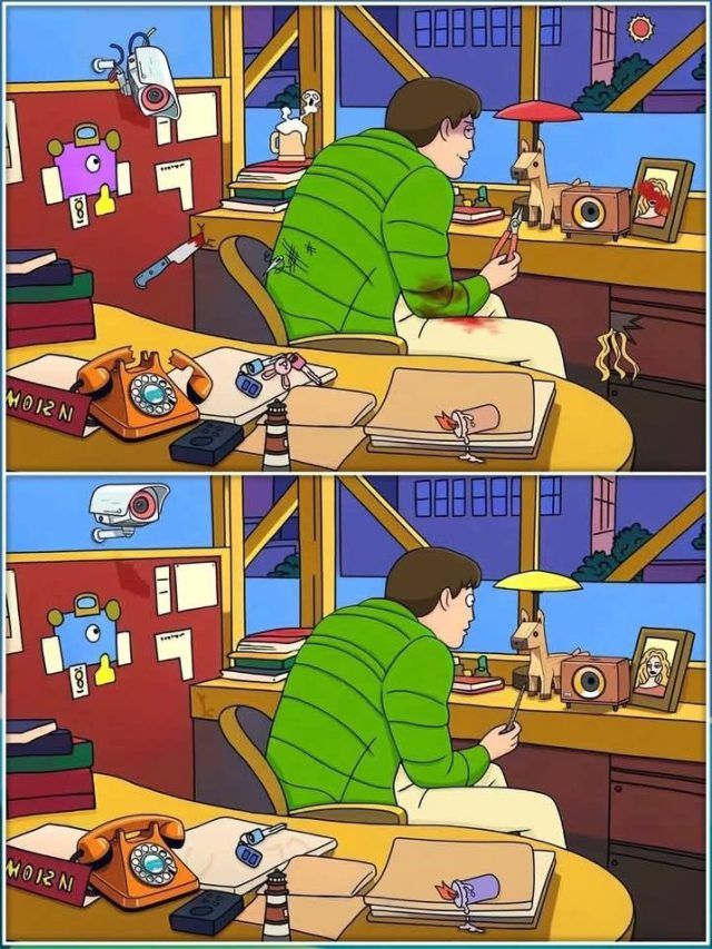 तस्वीर में 7 गलतियां खोज पाएंगे आप, 10 सेकंड का चैलेंज