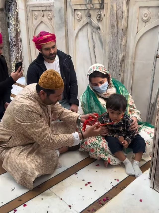 कैंसर ट्रीटमेंट के बीच अजमेर शरीफ दरगाह पहुंचे दीपिका-शोएब, बेटे रूहान संग मांगी दुआ
