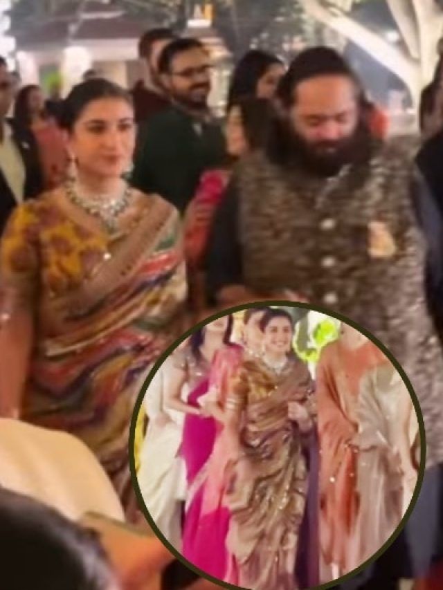 सहेली की शादी में ब्राइडमेड बनीं राधिका अंबानी, 6 गज की साड़ी और हीरों में लगीं अप्सरा
