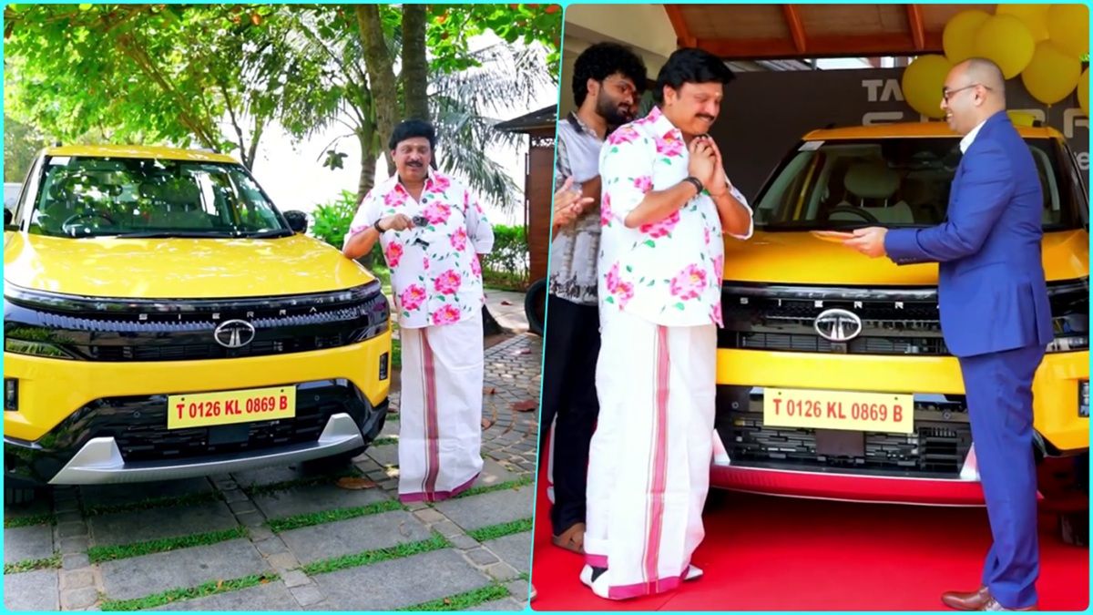 SIERRA की डिलीवरी शुरू! इस मंत्री के घर पहुंची स्टेट की पहली कार- VIDEO