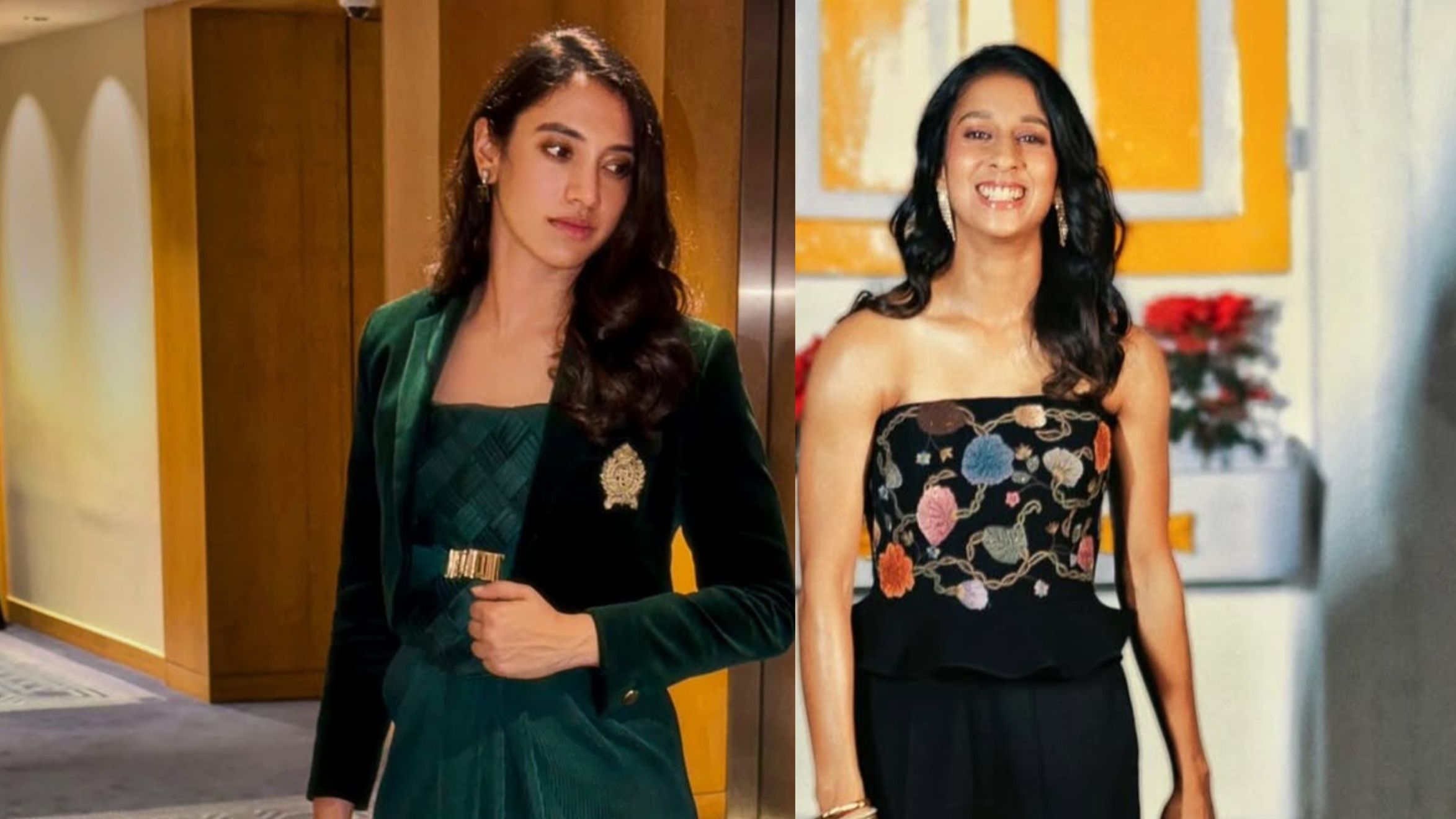 Smriti, Jemimah make style statement at Reliance event