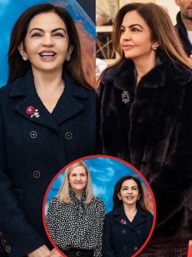 साड़ी छोड़ मॉडर्न लुक में दिखीं नीता अंबानी, जैकेट पहन ढाया कहर, कीमत कर देगी दंग!