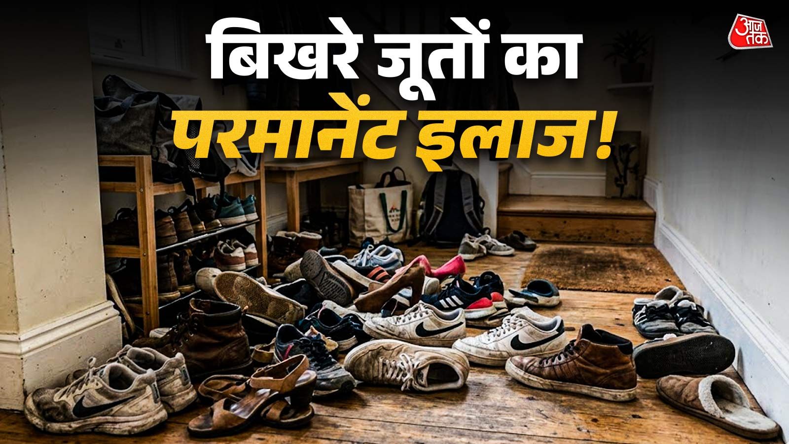 जूतों के पहाड़ से घर बन गया है कबाड़खाना? इस बेकार पड़ी चीज से बनाएं सस्ती-टिकाऊ शू-रैक