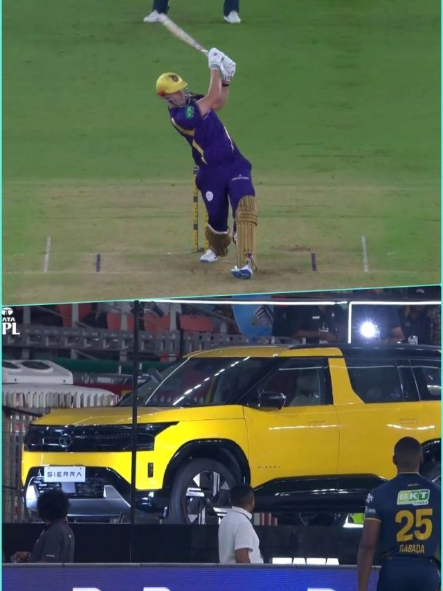 IPL 2026: कैमरून ग्रीन का छक्का और टाटा सिएरा पर डेंट