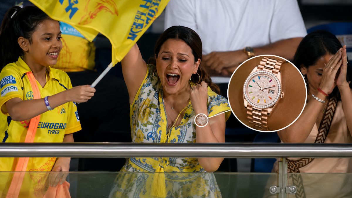 साक्षी धोनी की Rolex Day Date 36 घड़ी, कीमत लाखों में