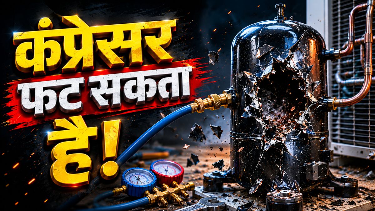 AC में मेकैनिक ने डाल दी गलत गैस तो लग सकती है आग, ऐसे करें चेक