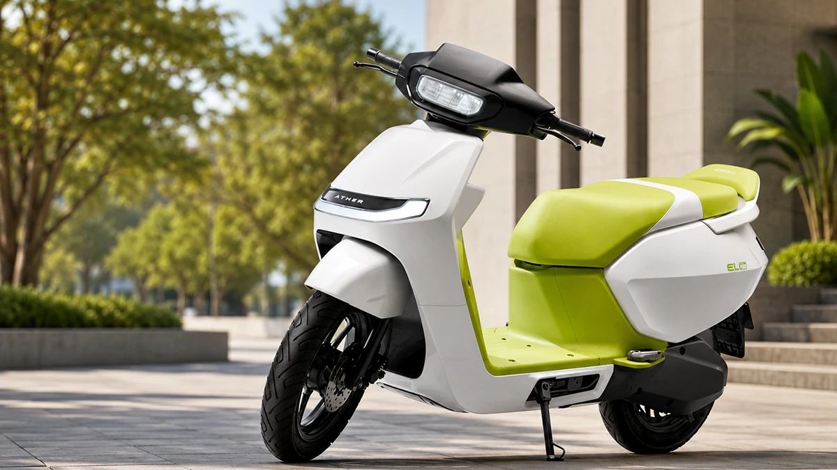 200KM रेंज, मेटल बॉडी, आ रहा Ather का सबसे सस्ता स्कूटर - Ather konarc launch expected features price range auam
