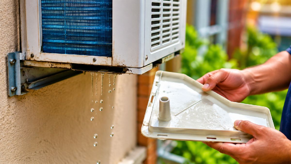 Stagnant Water in Window AC Tray Can Cause Severe Damage: Expert Maintenance Tips